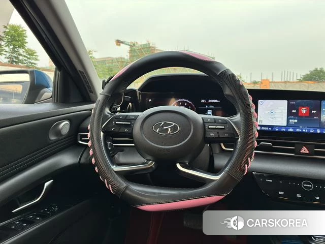 Hyundai Elantra 2021 Синий из Китая