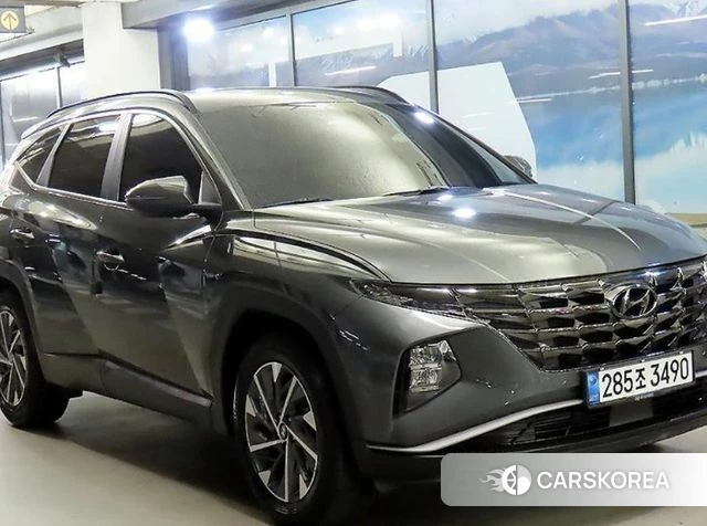 Hyundai Tucson Hybrid (NX4) 2021 Серый из Кореи