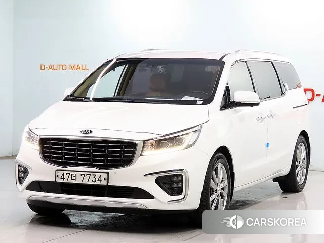 Kia The New Carnival 2018 Белый из Кореи