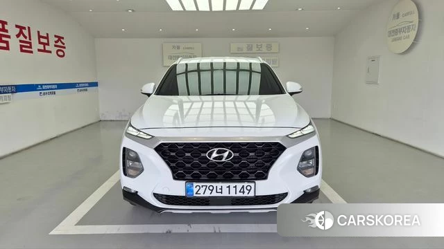 Hyundai Santa Fe TM 2018 Белый из Кореи