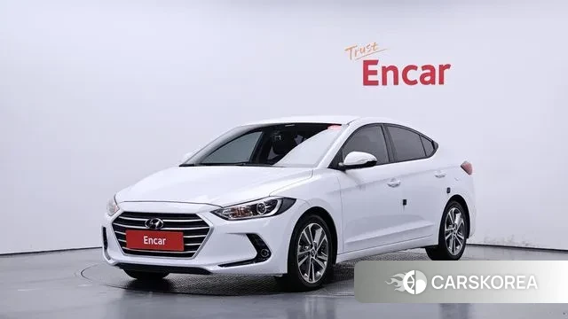 Hyundai Avante AD 2018 Белый из Кореи
