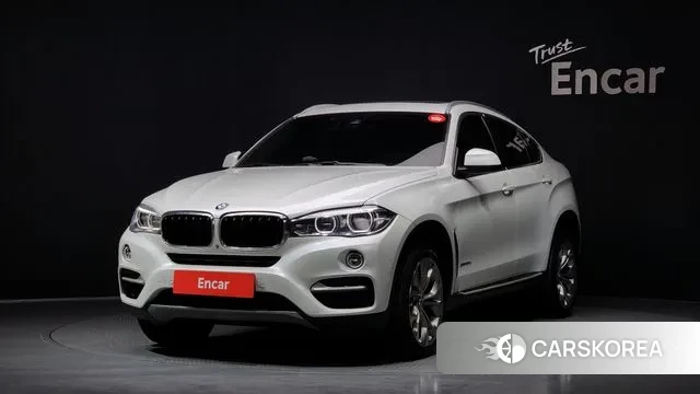 BMW X6 (F16) 2018 Белый из Кореи