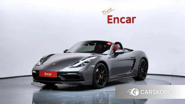 Porsche 718 Boxster 2022 Серый из Кореи