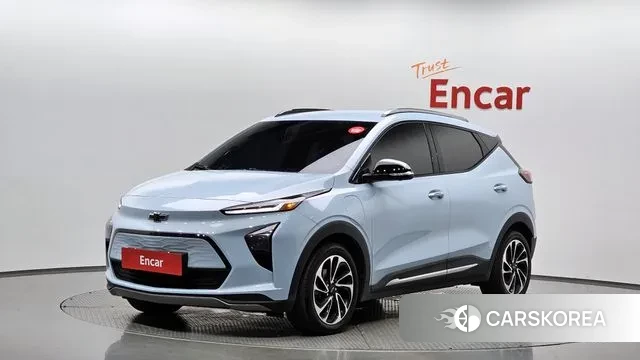 Chevrolet (GM Daewoo) Bolt EUV 2023 Небесно-голубой из Кореи