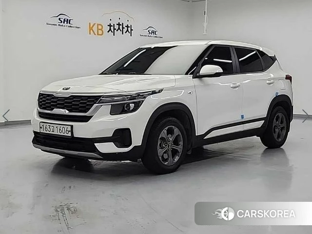 Kia Seltos 2019 Белый из Кореи