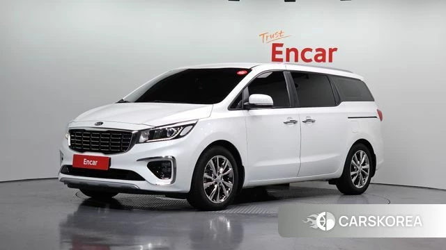 Kia The New Carnival 2019 Белый из Кореи