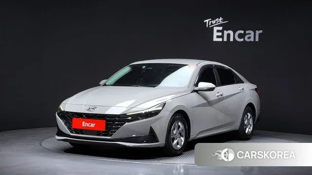 Hyundai Avante (CN7) 2020 Серый из Кореи