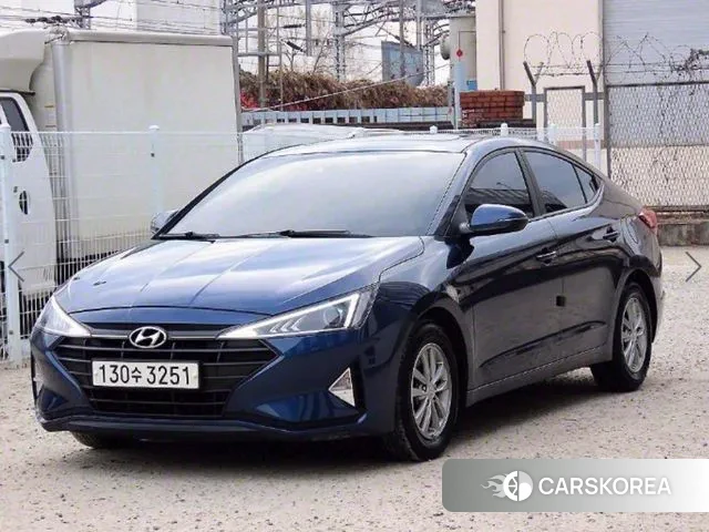 Hyundai The New Avante AD 2018 Синий из Кореи