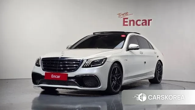 Mercedes-Benz S-Class W222 2019 Белый из Кореи