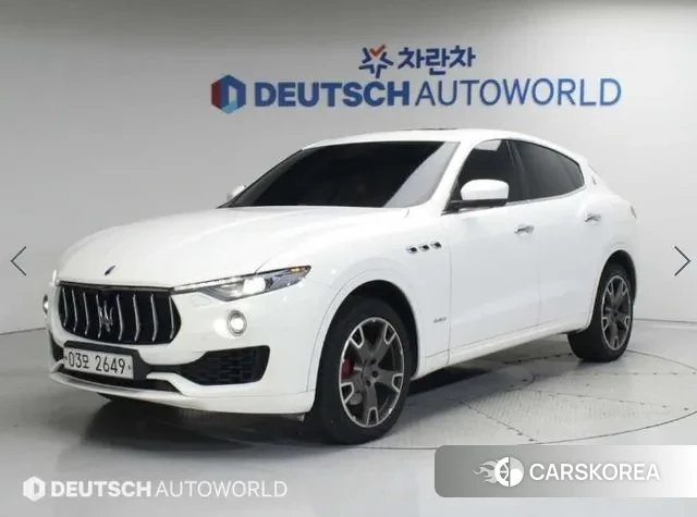 Maserati Levante 2018 Белый из Кореи