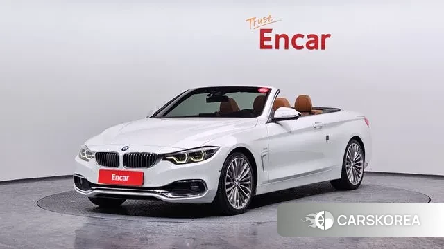 BMW 4 Series (F32) 2018 Белый из Кореи