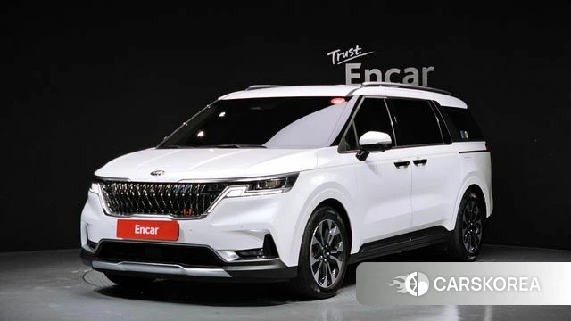 Kia Carnival 4th generation 2021 Белый из Кореи