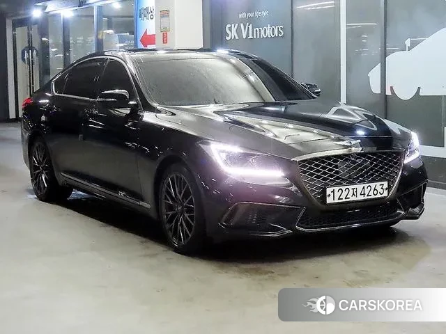 Genesis G80 2019 Черный из Кореи