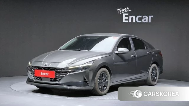 Hyundai Avante Hybrid (CN7) 2023 Серый из Кореи