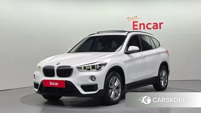 BMW X1 (F48) 2019 Белый из Кореи