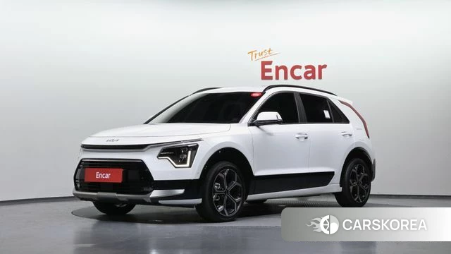 Kia Di Ol Nu Niro 2024 Белый из Кореи
