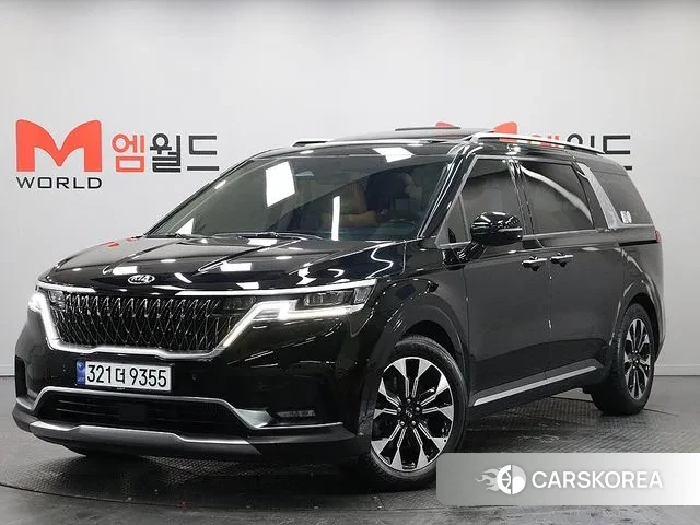 Kia Carnival 4th generation 2021 Черный из Кореи