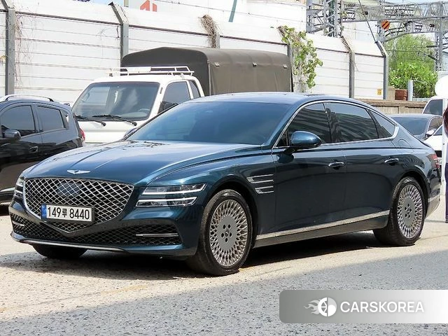 Genesis G80 (RG3) 2021 Синий из Кореи