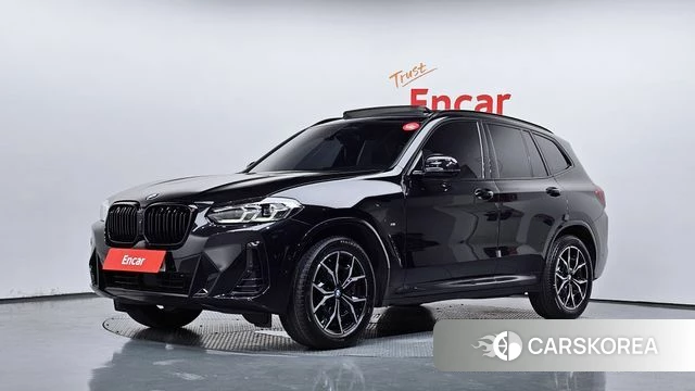 BMW X3 (G01) 2023 Черный из Кореи
