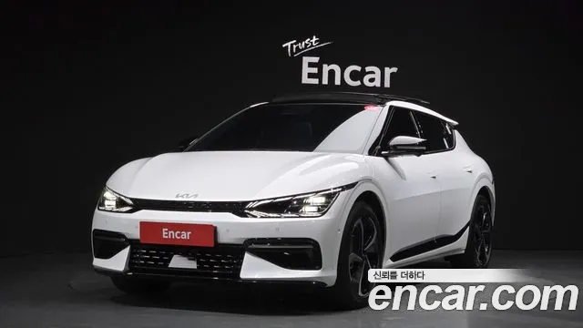 Kia EV6 2024 Белый из Кореи