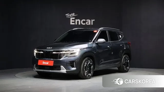 Kia The New Seltos 2023 Серый из Кореи