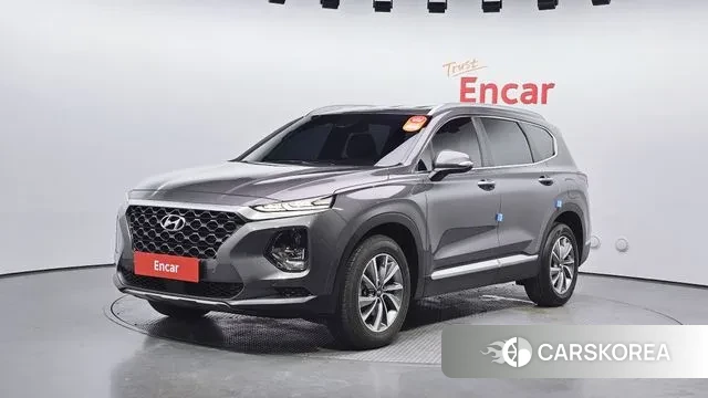 Hyundai Santa Fe TM 2020 Серый из Кореи