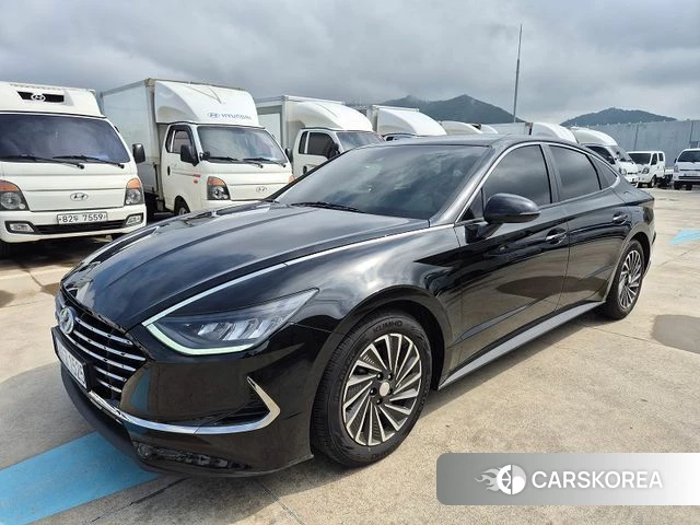 Hyundai Sonata Hybrid (DN8) 2022 Черный из Кореи