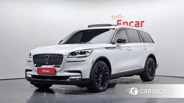 Lincoln Aviator 2nd generation 2021 Белый из Кореи