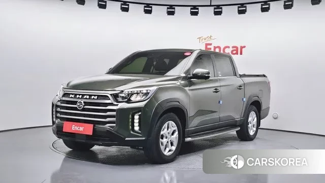 Ssangyong The New Rexton Sports Cannes 2021 Зеленый из Кореи