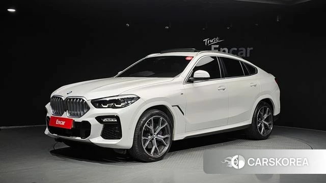 BMW X6 (G06) 2021 Белый из Кореи
