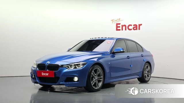 BMW 3 Series (F30) 2018 Синий из Кореи