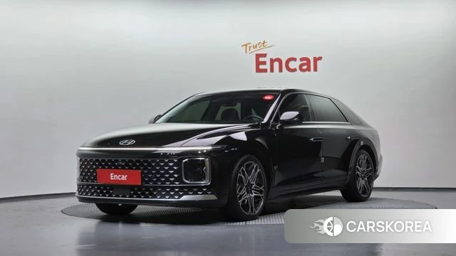 Hyundai Grandeur Hybrid (GN7) 2023 Черный из Кореи