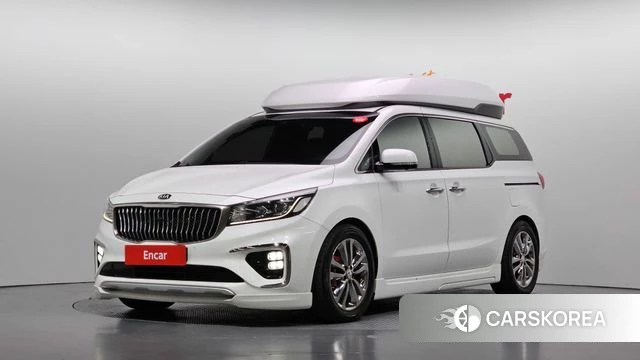 Kia The New Carnival 2018 Белый из Кореи
