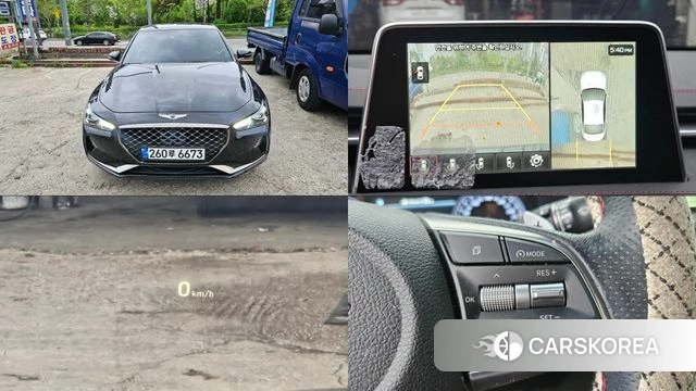 Genesis G70 2018 Черный из Кореи