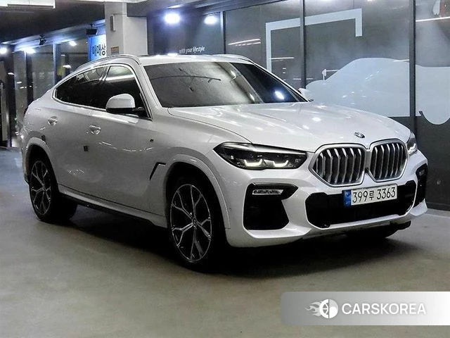 BMW X6 (G06) 2021 Белый из Кореи