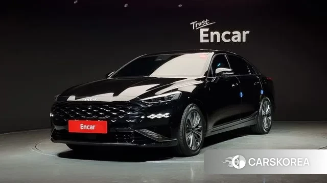Kia K8 Hybrid 2021 Черный из Кореи