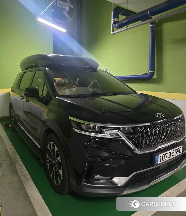 Kia Carnival 4th generation 2021 Черный из Кореи