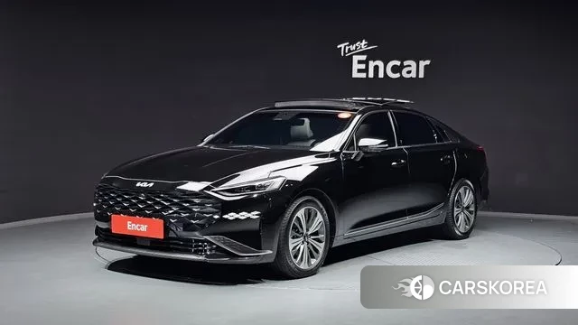 Kia K8 Hybrid 2022 Черный из Кореи