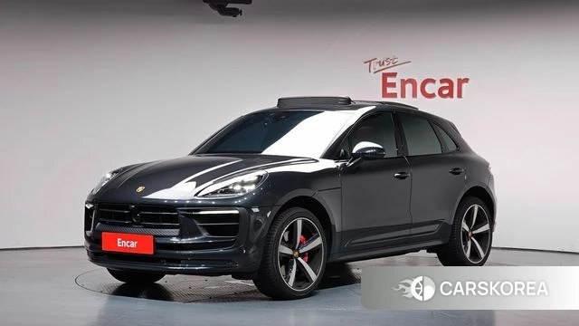 Porsche Macan 2023 Серый из Кореи
