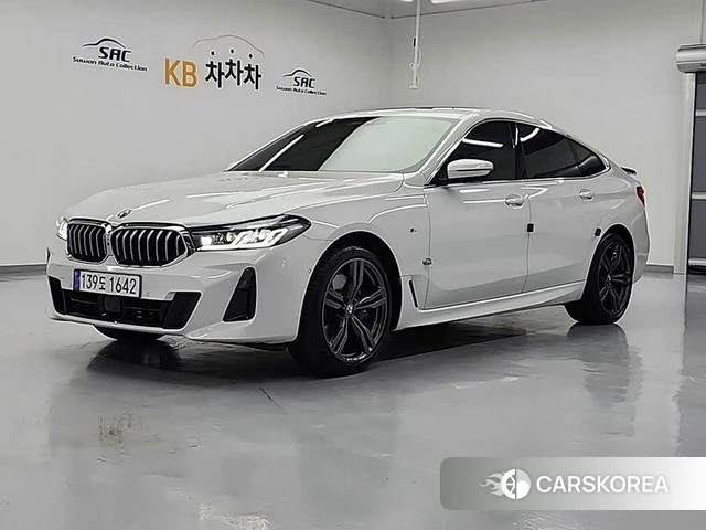 BMW 6 Series GT (G32) 2023 Белый из Кореи