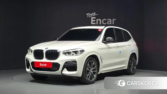 BMW X3 (G01) 2021 Белый из Кореи
