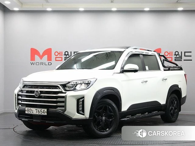 Ssangyong The New Rexton Sport 2021 Белый из Кореи