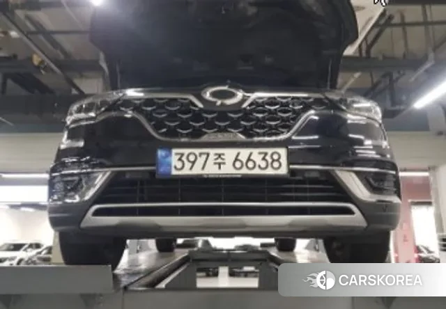 Renault Korea (Samsung) The New QM6 2021 Черный из Кореи