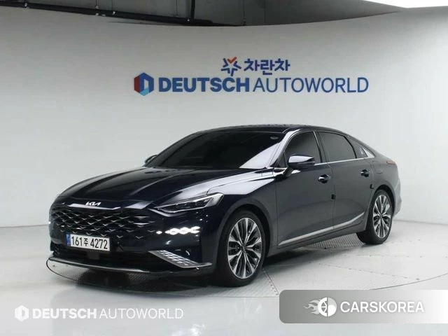 Kia K8 2021 Синий из Кореи