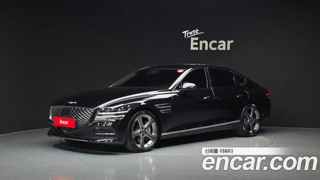 Genesis G80 (RG3) 2020 Черный из Кореи