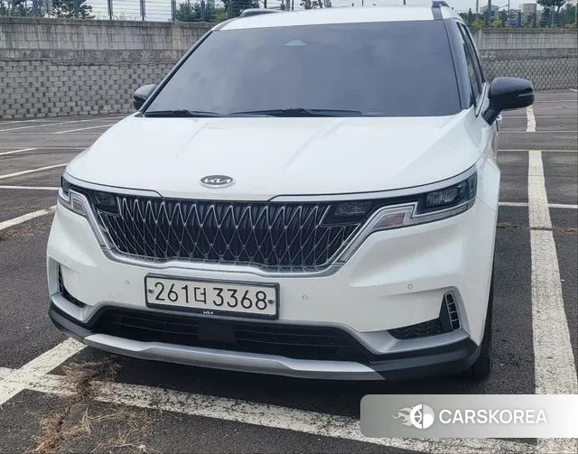 Kia Carnival 4th generation 2020 Белый из Кореи