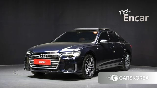 Audi A6 (C8) 2023 Синий из Кореи