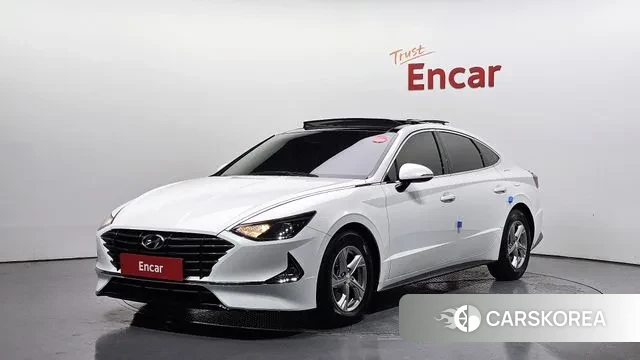 Hyundai Sonata (DN8) 2020 Белый из Кореи