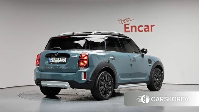 Mini Cooper Countryman 2023 Небесно-голубой из Кореи