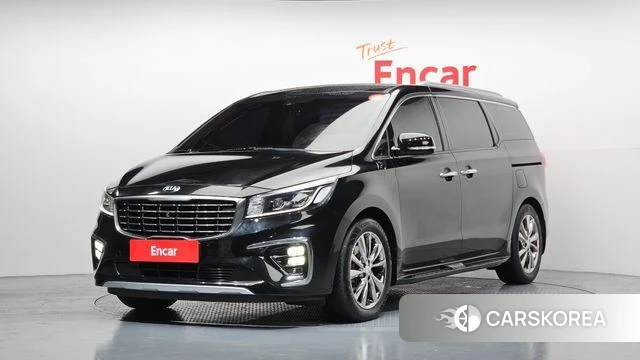 Kia The New Carnival 2018 Черный из Кореи